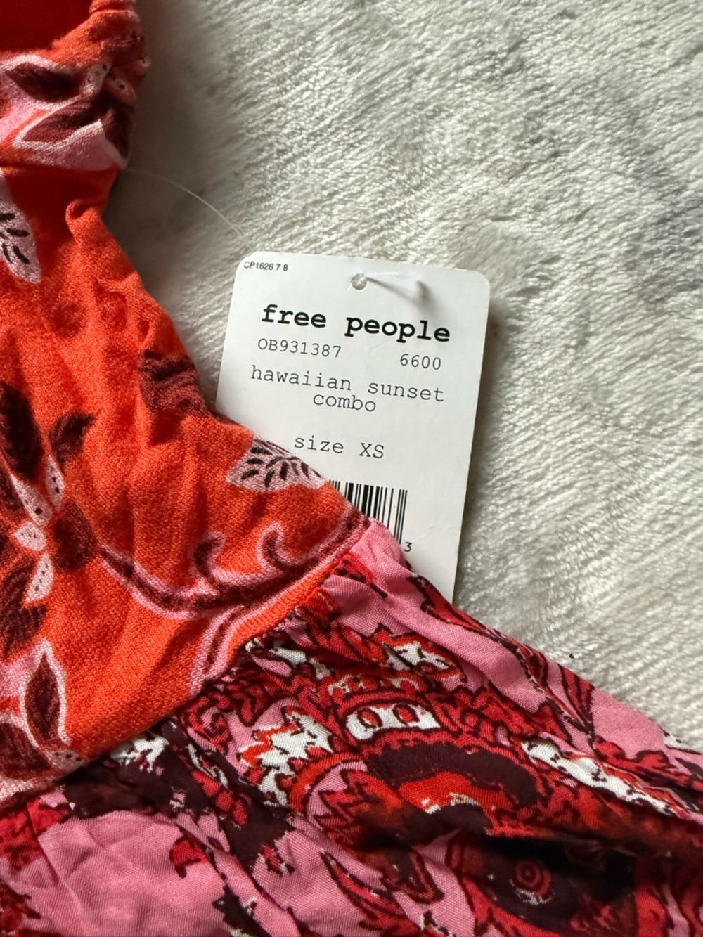 Free People Babydoll Top - Picture 3 of 3